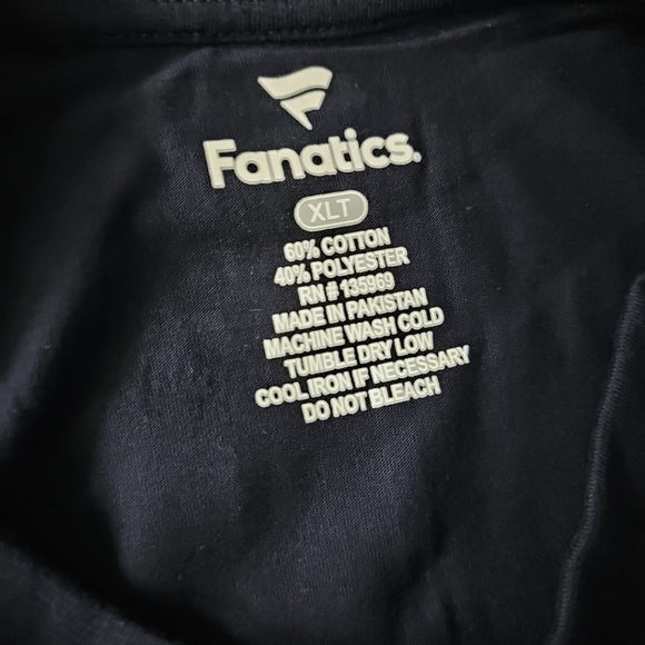 Seattle Seahawks Fanatics NFL College Navy/Heathered Gray Big & Tall Men's XLT - Picture 5 of 7